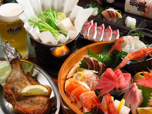[Luxury kaiseki course] 5,000 yen all-you-can-drink for 2 hours!!