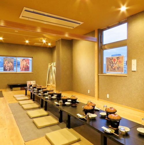 ≪北島商店坂場花落≫ 如果我們的餐廳沒有座位，我們將引導您前往距離我們餐廳步行僅30秒的[北島商店坂場花落]。這是一家以套餐為主的餐廳，設有可容納 17 人和 19 人的私人榻榻米包廂。