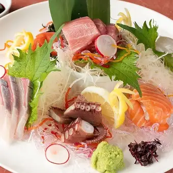 【2時間飲み放題付】はまちのしゃぶしゃぶや和牛タタキなどを満喫『忘年会限定コース』7,000円