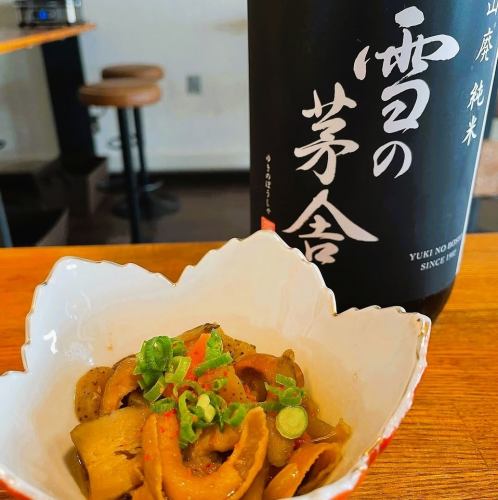 日本酒と好相性のお料理♪