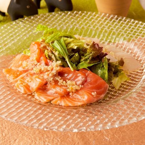 Fresh fish carpaccio