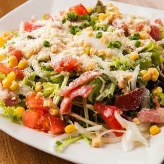 ON Tama Caesar Salad (with soft-boiled egg)