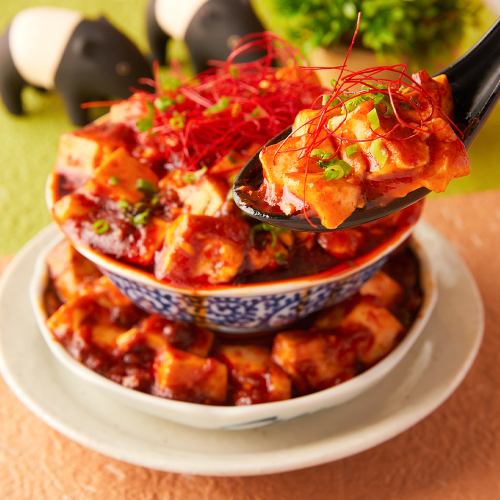人气爆棚！精致创意中式料理！！满满的麻婆豆腐