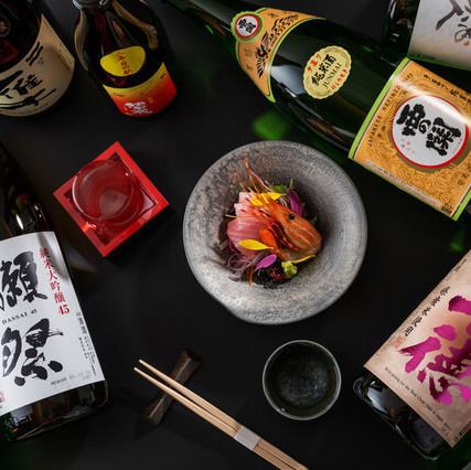 日本酒飲み比べ3種1200円~