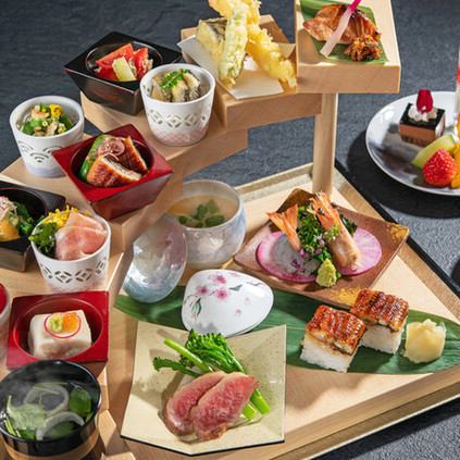 【彩華御膳(夕食)】旬の小鉢8種やローストビーフにデザートなど全16品と飲放付(瓶ビールOK)