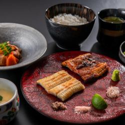 相盛りうなぎ御膳 半尾