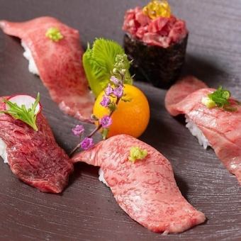 『21種の肉寿司+焼鳥+おつまみ食べ放題』3時間全120品食べ飲み放題！ 3H飲み放題付 3480円
