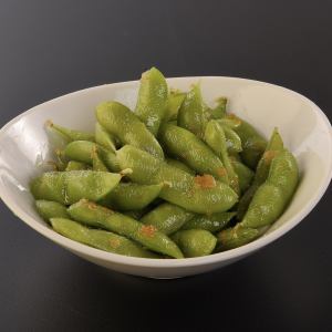 Garlic edamame