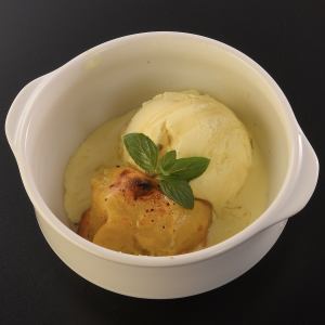 Sweet potato & vanilla ice cream