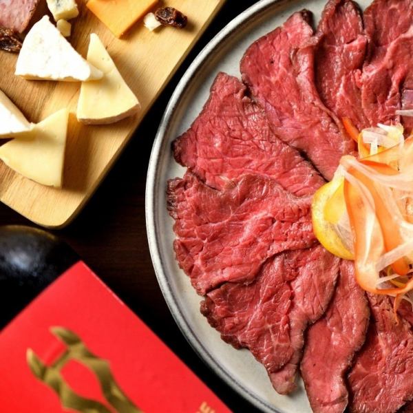 [New] ★All-you-can-eat roast beef and french fries★Course with 2-hour all-you-can-drink for 5,000 yen (tax included)