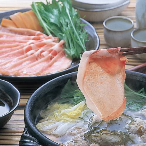 黒豚しゃぶしゃぶ鍋