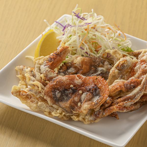 【超人気】脱皮ガニの唐揚げ【1320円】