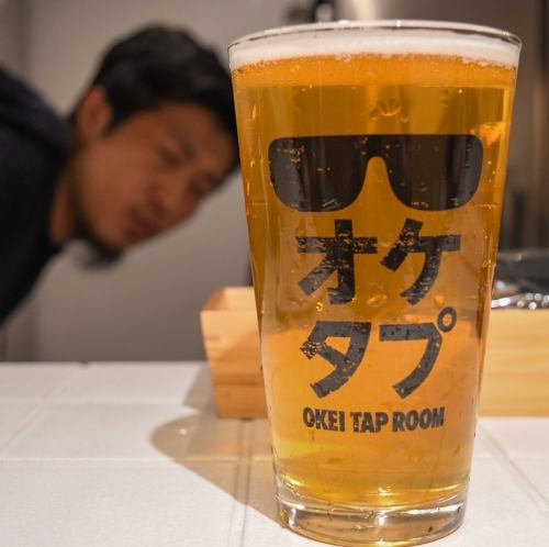 自社醸造ビール10種を含む16種のビールを楽しめます！