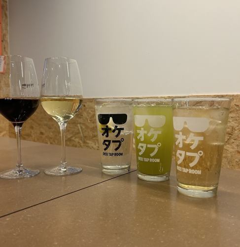 ビール以外のお酒も取り揃えています！