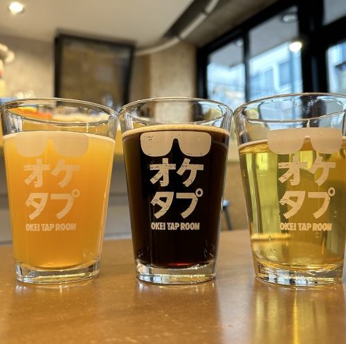 自社ビール3種飲み比べセット