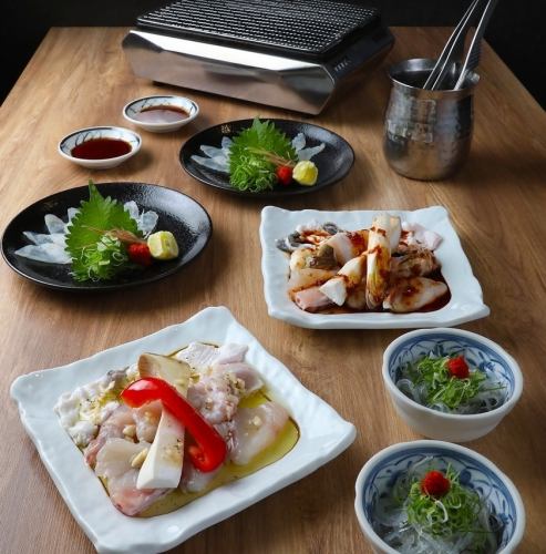 【焼きふぐコース5,500円】