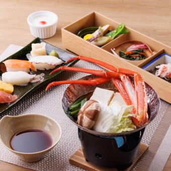 かにざんまいで、単品御膳メニュー【平日ランチタイムは表示価格より330円（税込）お値引き！