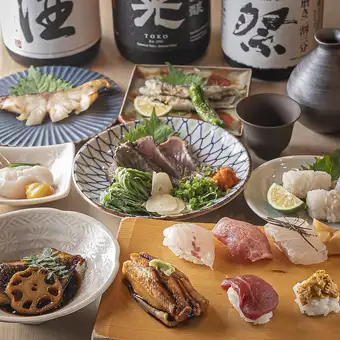 おまかせコース11000円(税込)