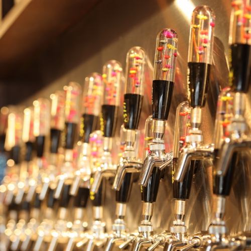 自社醸造のクラフトビール
