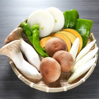 焼き野菜盛合せ