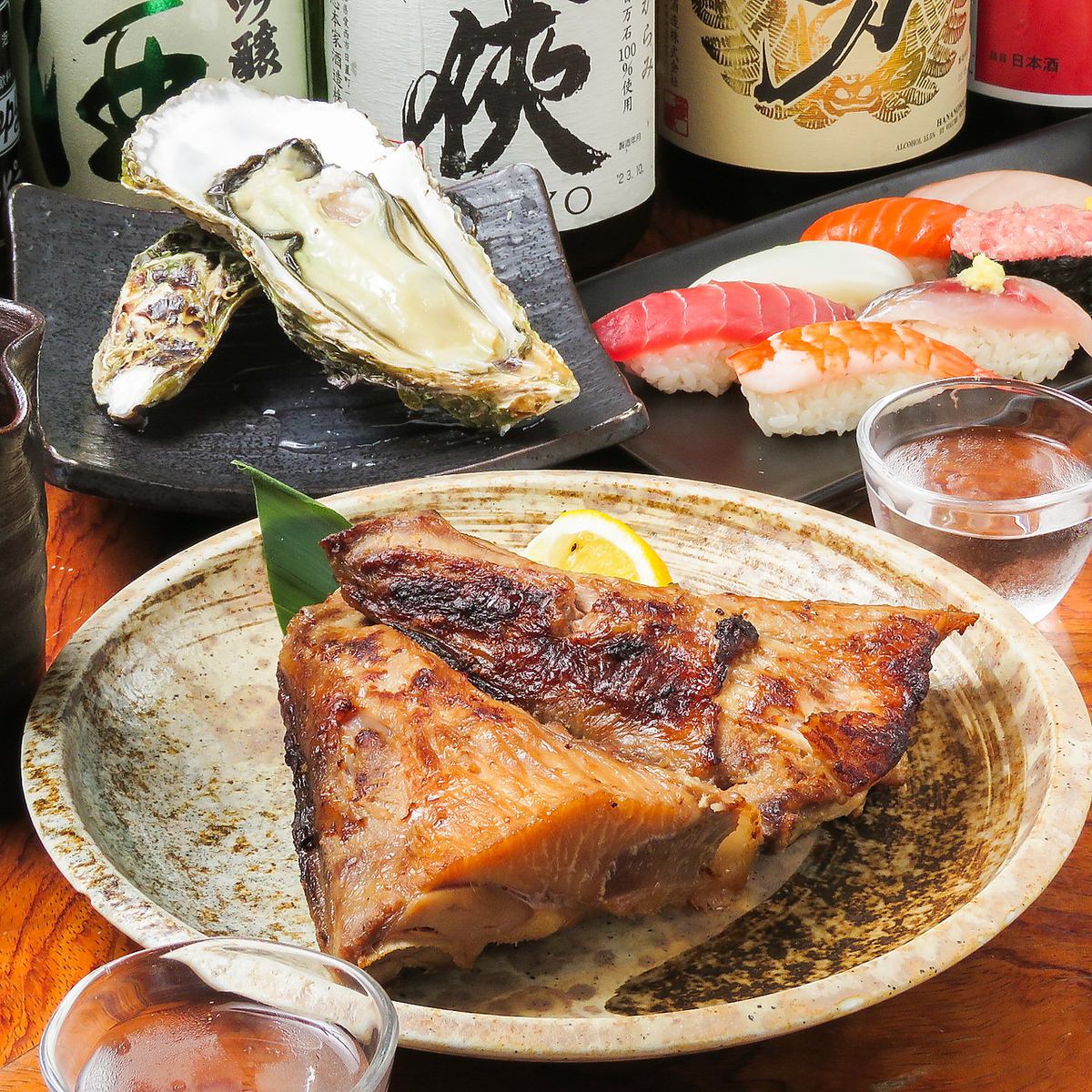 Authentic Edomae sushi made with fresh fish and shellfish shipped directly from the farm! A sushi izakaya!