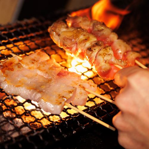 一本一本、丁寧に焼き上げ