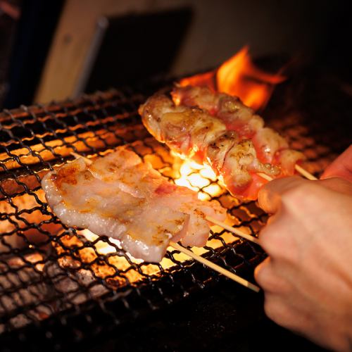 一本一本、丁寧に焼き上げ