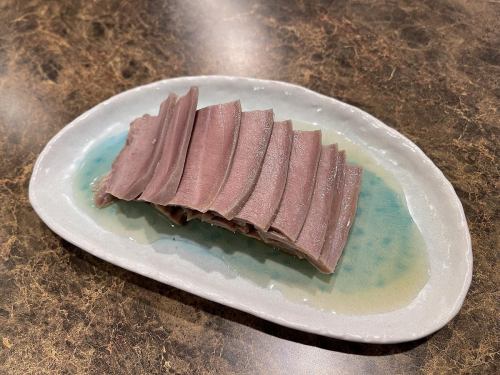 Red-cooked beef tongue