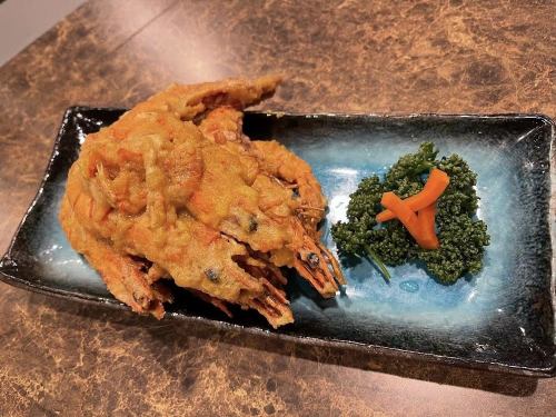Chinese style fried shrimp