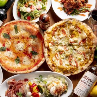 【150分飲み放題付】生ハム×肉×チーズコース　4000円(税込)