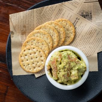 アボカドとサーモンのディップ