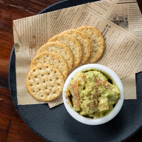 アボカドとサーモンのディップ