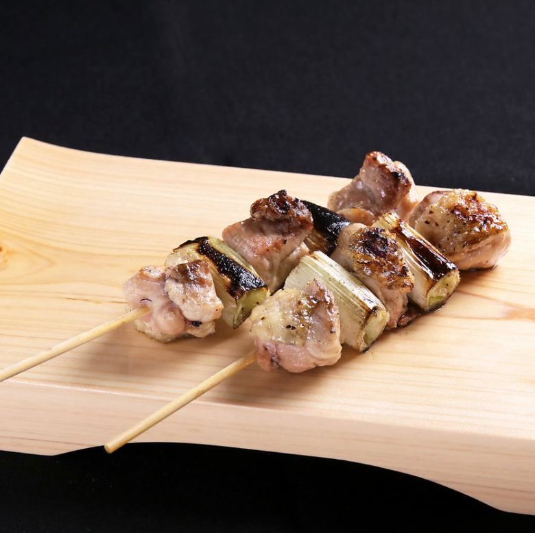 Negimi (sauce, salt) 2 skewers