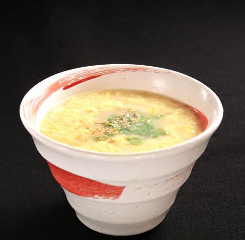 Egg soup