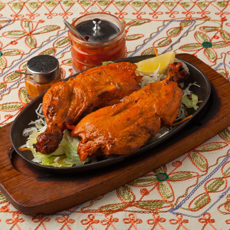 Spicy tandoori chicken and biryani are popular at girls' get-togethers.