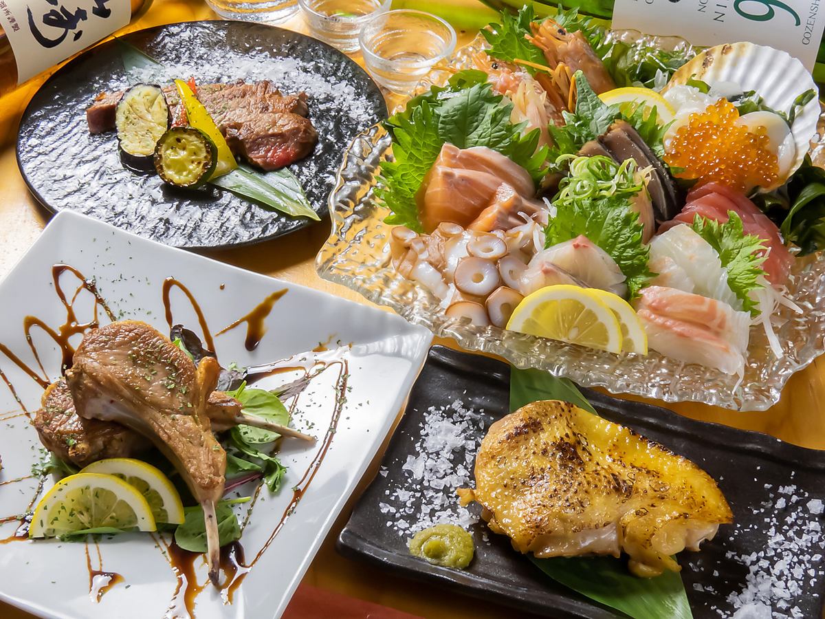 고기·해물·야채의 “숯불구이 요리”와 명물 “조개 생선 구이”를 즐길 수 있는 선술집입니다☆