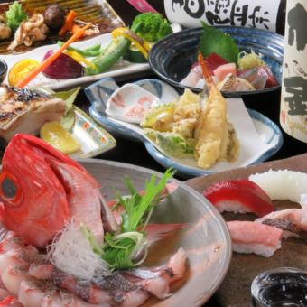 [Luxurious banquet course!] or [Counter leave course] 11,000 yen (tax included)
