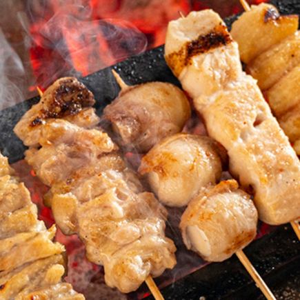 [Sunday-Thursday only] All-you-can-eat and drink for 120 minutes with over 90 types of yakitori, fried chicken, and snacks [4000 yen → 2700 yen]