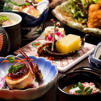 [2 hours all-you-can-drink included] Juicy grilled domestic chicken and drinkable gyoza are also included. Great value 9-course meal [4,400 yen]