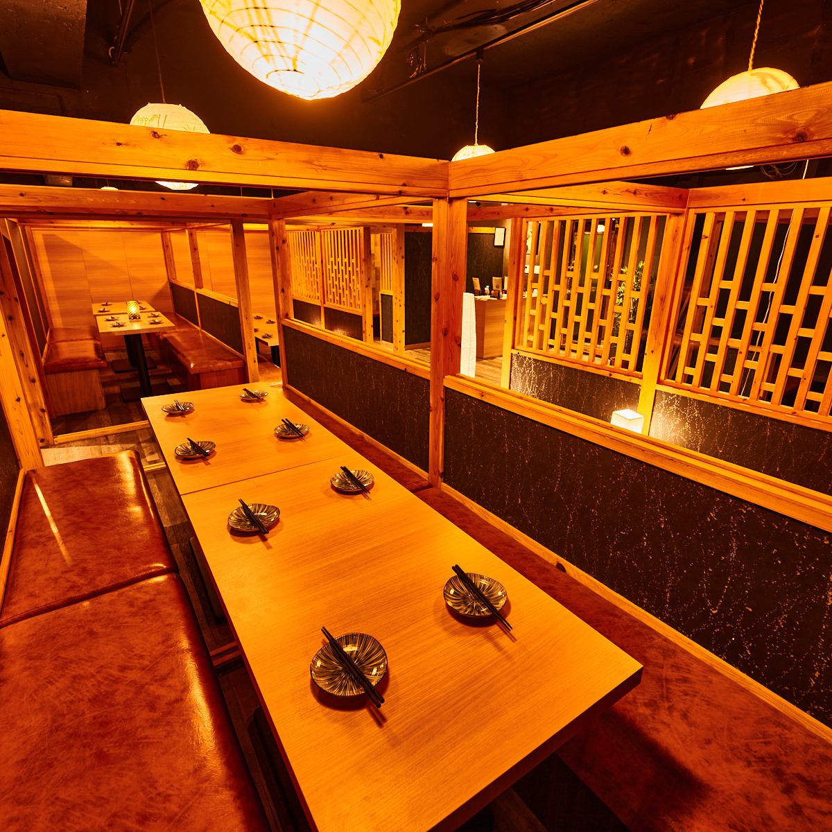 The largest all-you-can-eat izakaya in Ikebukuro! Many fully-equipped private rooms!