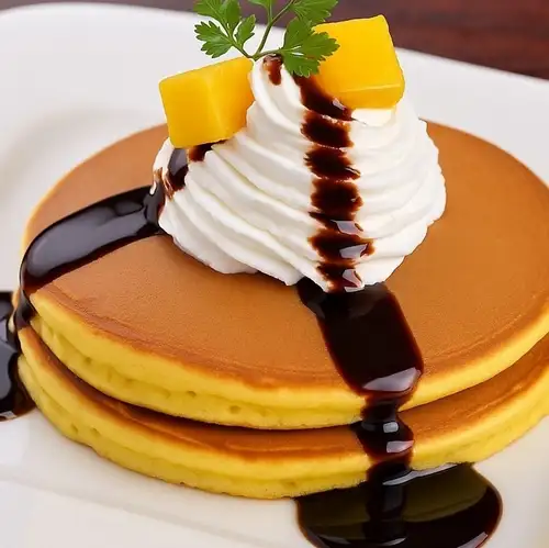 チョコホットケーキ