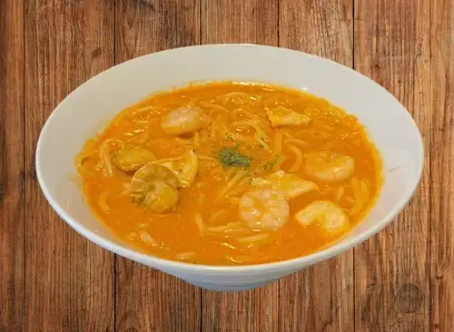 魚介のトマトクリーム
