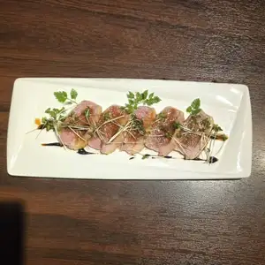鴨肉のバルサミコソース