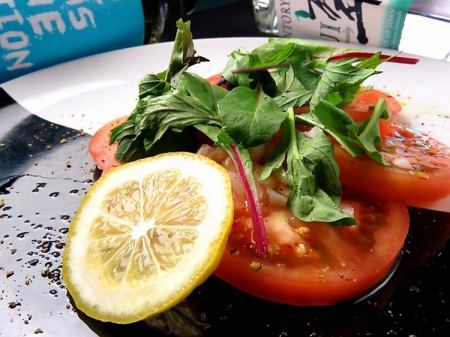 tomato carpaccio salad