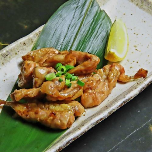 Grilled chicken neck