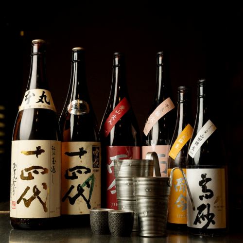 地酒にも力を入れてます♪