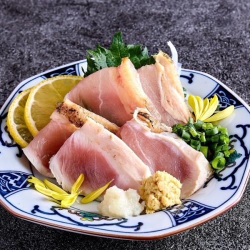 地鶏むね刺し