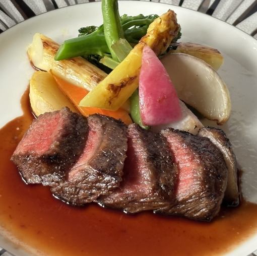 【晚宴大使套餐】香煎鹅肝配松露烩饭及日本黑毛牛牛排