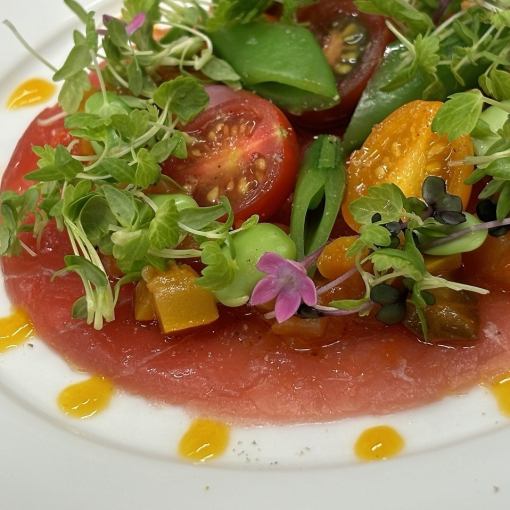 【 ランチ Ministerコース】＋旬の鎌倉野菜と黒毛和牛を堪能