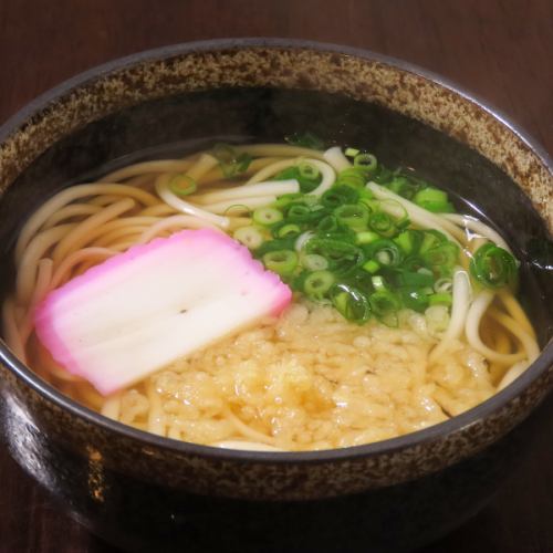 (温)かけうどん